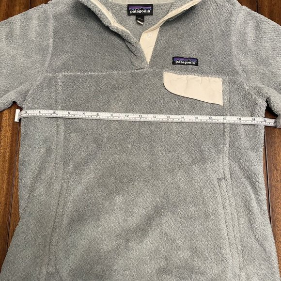 Patagonia Size S Re-Tool Snap-T Pullover Fleece Sweater Gray - Picture 5 of 6